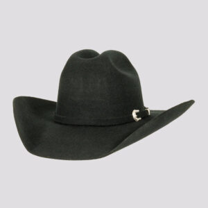 Cattleman Men’s Black Felt Cowboy Hat