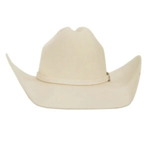 Cattleman Men’s White Felt Cowboy Hat